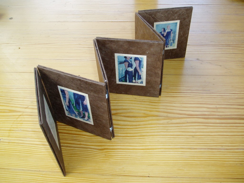 whispering matlida, hand-bound book by Lindsay Zier-Vogel