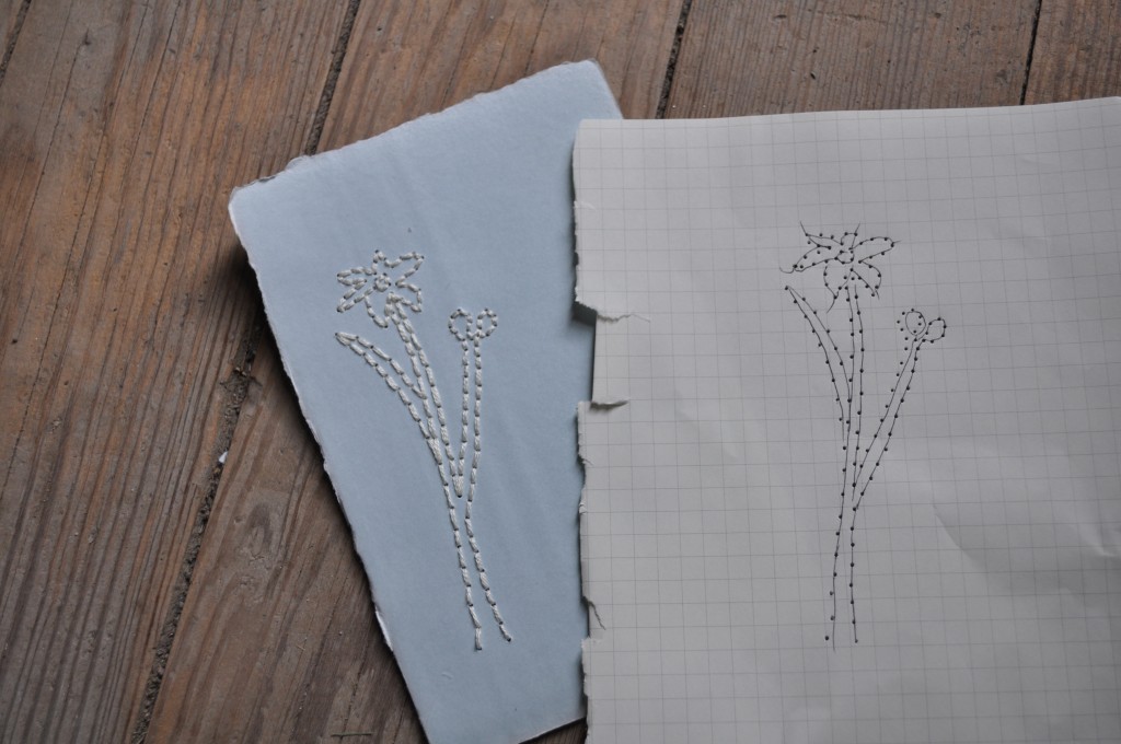 sewing paper, lindsay zier-vogel
