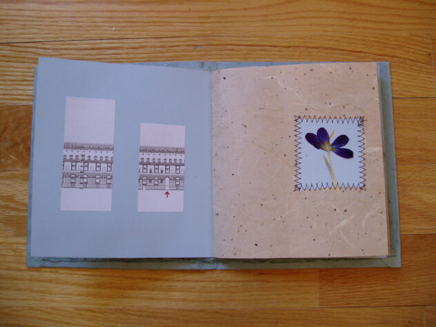 february in, hand-bound by Lindsay Zier-Vogel