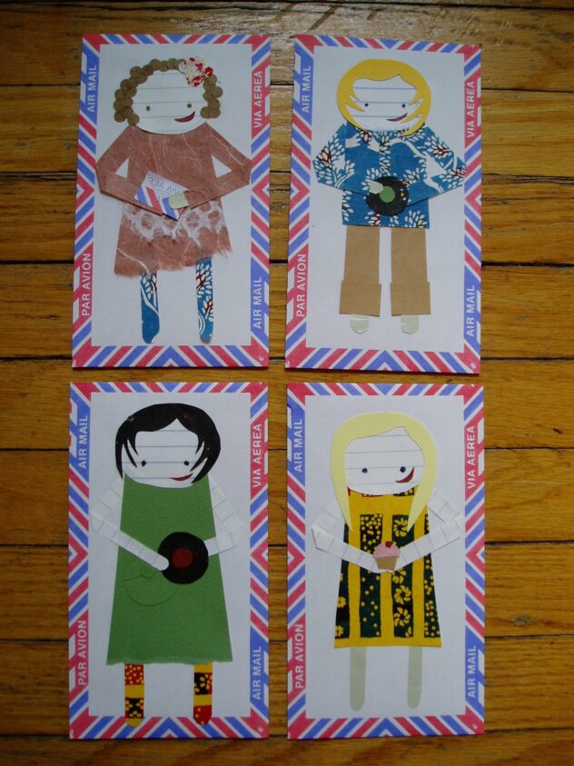 paper dolls by lindsay zier-vogel